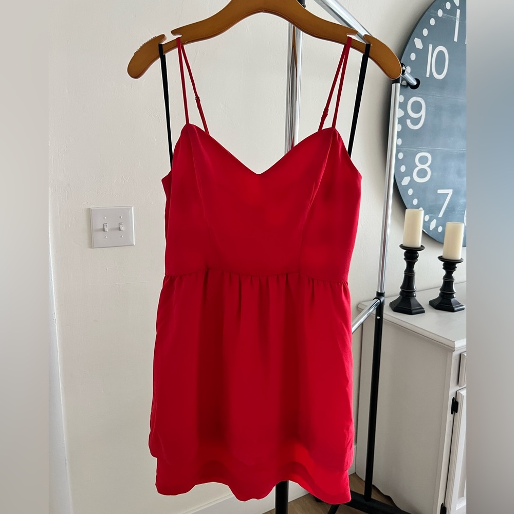 Bebe Mini dress with Back Straps